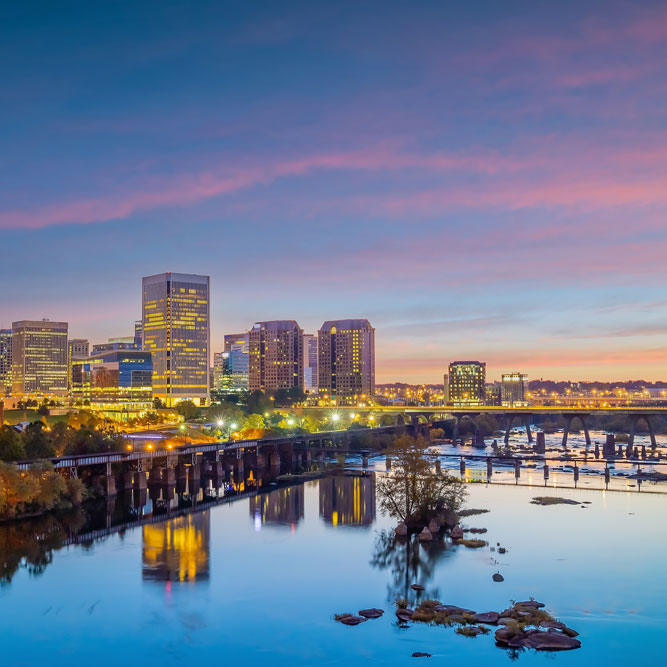 Đường chân trời thành phố Richmond